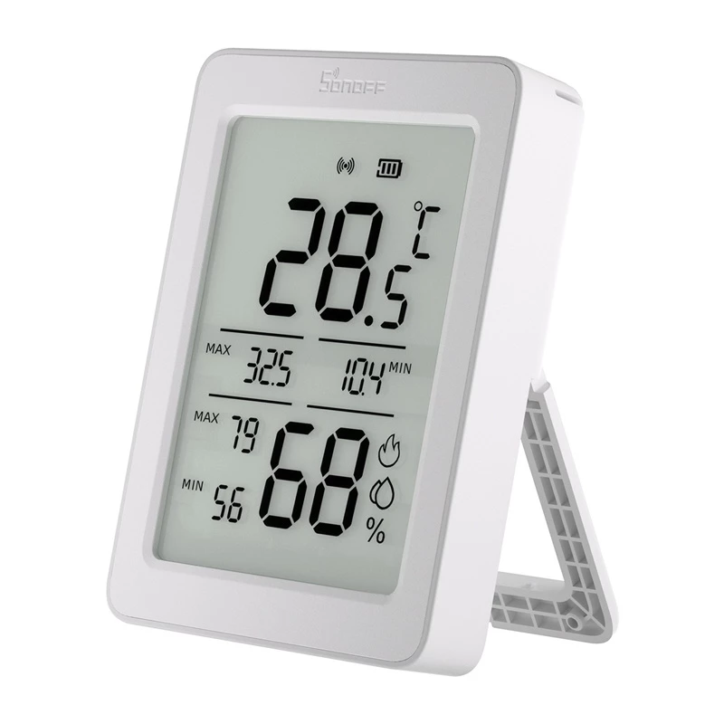 SONOFF ZigBee SNZB-02DR2 Temperatur- und Luftfeuchtigkeitssensor, 2er-Pack
