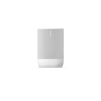 Sonos Move 2 - Tragbarer Smart-Lautsprecher Weiß, Wi-Fi 6, Bluetooth 5.0, IP56, 24h Akku, USB-C