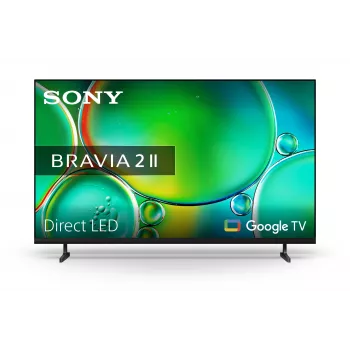 Sony Bravia 2 K75S25M2PB.CEI 75 Zoll 4K UHD Smart Google TV mit Full Array LED und Cognitive Processor XR, Schwarz