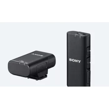 Sony ECM-W2BT Drahtloses Mikrofon für Sony Kameras mit Multi Interface Schuh