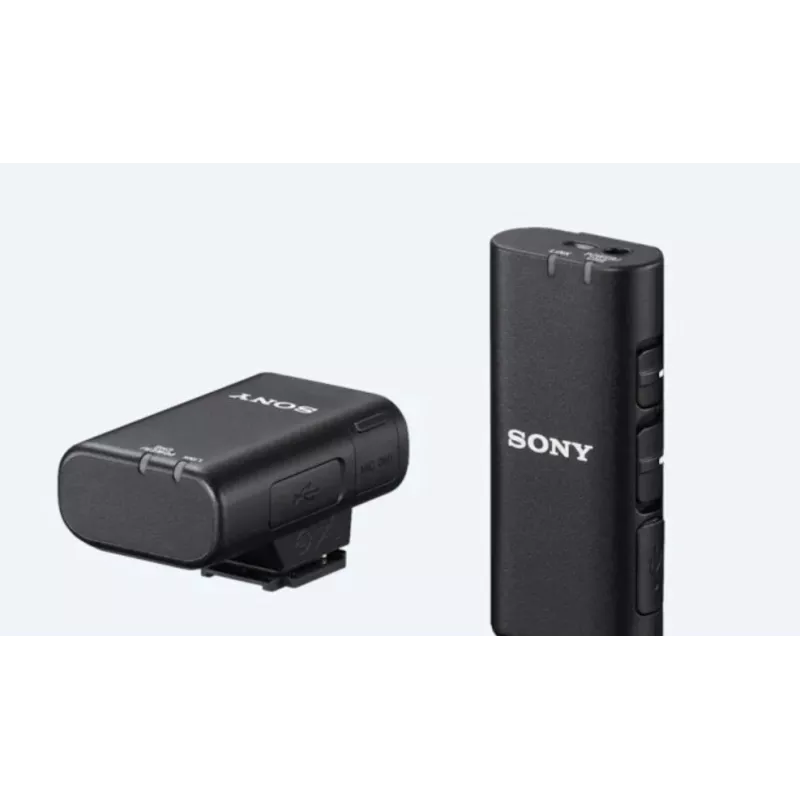 Sony ECM-W2BT Drahtloses Mikrofon für Sony Kameras mit Multi Interface Schuh