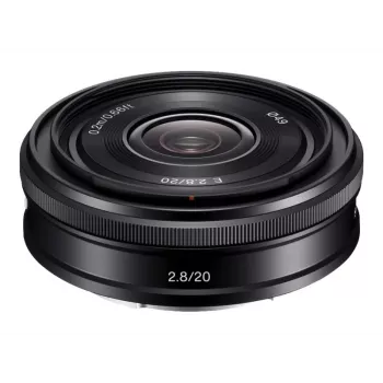 Sony SEL20F28B.SYX E-Mount 20mm f/2.8 Festbrennweite (Schwarz)