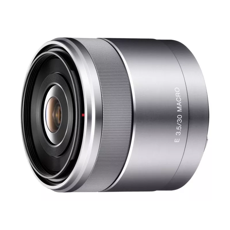 Sony SEL30M35S.SYX E-Mount 30mm f/3.5 Makro-Objektiv (Silber)