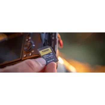 Sony SF-M256T TOUGH UHS-II SDXC-Speicherkarte 256GB V60 U3 277MB/s Lesen 150MB/s Schreiben wasserdicht staubdicht stoßfest