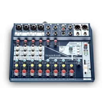 Soundcraft Notepad-12FX Analogmischpult mit USB-Audio-Interface und Lexicon Effekten