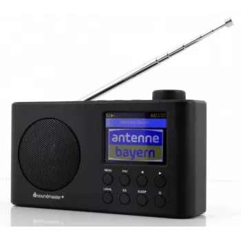 Soundmaster IR6500SW Tragbares Digitalradio Internet/DAB+/FM WLAN Bluetooth