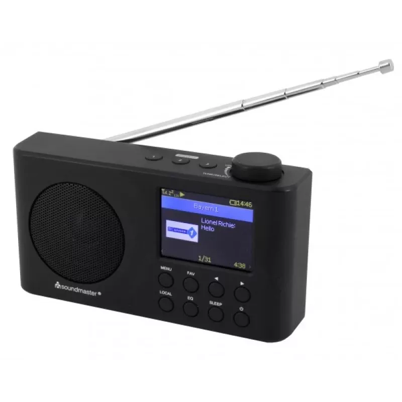 Soundmaster IR6500SW Tragbares Digitalradio Internet/DAB+/FM WLAN Bluetooth