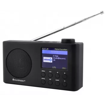 Soundmaster IR6500SW Tragbares Digitalradio Internet/DAB+/FM WLAN Bluetooth