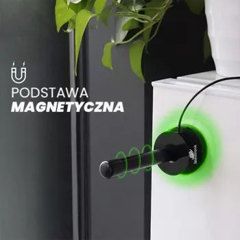 Spacetronik Hook TV DVB-T2 Magnetantenne mit 28-dBi-Verstärker und 3-m-Kabel