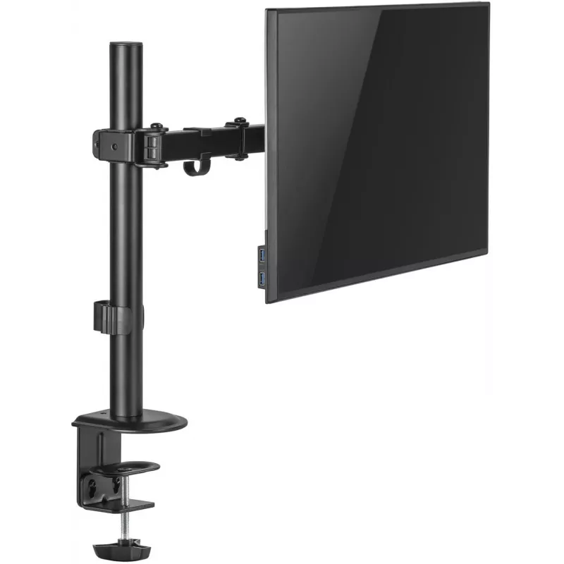 Spacetronik SPA-112 Tischhalterung für 1 Monitor 17-32 Zoll Schwarz