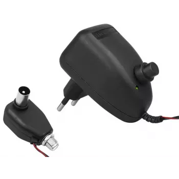 SPACETRONIK ZASARF Einstellbares Antennen-Netzteil mit F-Buchse DC 2-12V/100mA