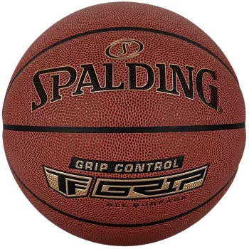 Spalding Grip Control Basketball Größe 7 Braun Kunstleder Indoor/Outdoor