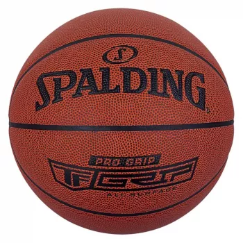 Spalding Pro Grip Basketball Größe 7 – Indoor/Outdoor Composite-Leder, Deep Channel, 8-Panel