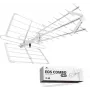 SPARKLE DVB-T2 Spacetronik EOS PRO Combo UHF+VHF LTE 5G Richtantenne (Weiß)