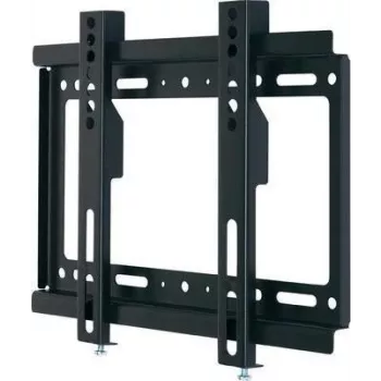 SpeaKa Professional 1089871 Starre Wandhalterung für 23-42 Zoll TVs bis 30 kg, VESA 200x200, Schwarz