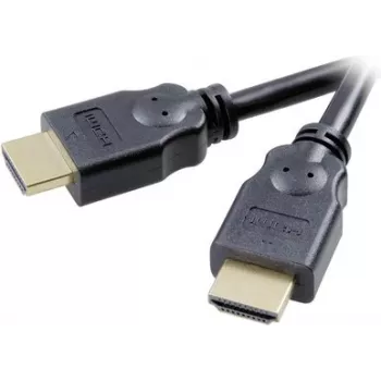 SpeaKa Professional HDMI-Verbindungskabel 1,5 m Schwarz 4K 60Hz 18Gbps Vergoldet (SP-7869884)