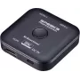 SpeaKa Professional SP-11990132 Bidirektionaler 2-Port HDMI Switch 8K 60Hz HDMI 2.1 48Gbps