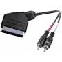 SpeaKa Professional SP-7870676 Audiokabel 2 m SCART auf 2 x RCA Schwarz