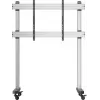 SpeaKa Professional SP-DS-200 TV-Rollwagen für 70-120 Zoll Displays mit Diebstahlschutz, 150 kg