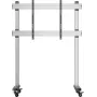 SpeaKa Professional SP-DS-200 TV-Rollwagen für 70-120 Zoll Displays mit Diebstahlschutz, 150 kg