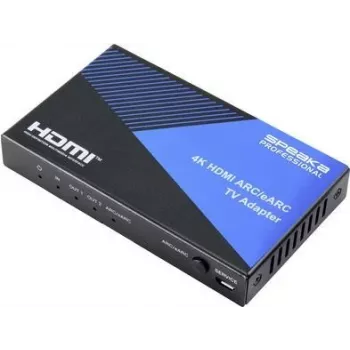 SPEAKA PROFESSIONAL SP-HDA-500 4K UHD HDMI 2.0 Kabel 5m – 18Gbps, HDR, ARC, vergoldet, dreifach geschirmt, schwarz SP-10084796