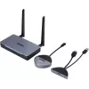 SpeaKa Professional SP-TR-500 USB-C Wireless HDMI Extender Set, 30 m, 5 GHz/2,4 GHz, Full HD 1080p, Sichere Übertragung (SP-13382652)