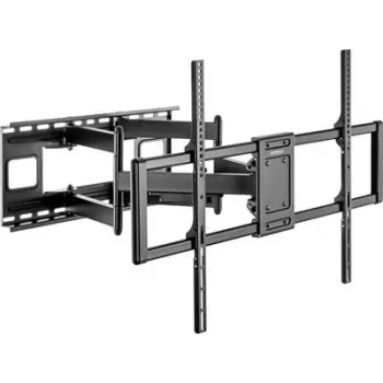 SpeaKa Professional SP-TVM-1300 TV-Wandhalterung für 60-120 Zoll TVs, neig- und schwenkbar, 120 kg Traglast, Schwarz