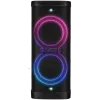 Party-Box Lautsprecher SVEN PS-1250, Schwarz (300W, TWS, IPx4, Bluetooth, FM, USB, microSD, LED-Display, 13500mAh)