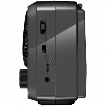 Lautsprecher SVEN SRP-150, Grau (3W, Bluetooth, FM/AM/SW, USB, microSD, Taschenlampe, Akku)
