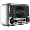 Lautsprecher SVEN SRP-150, Grau (3W, Bluetooth, FM/AM/SW, USB, microSD, Taschenlampe, Akku)