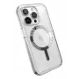Speck Gemshell Grip + MagSafe für iPhone 15 Pro (Clear / Chrome Finish)