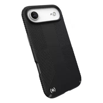 Speck Presidio2 Grip Case für iPhone 17 Air - Schwarz/Schiefergrau/Weiß