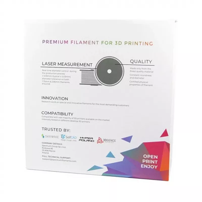 Spectrum PLA Premium 3D Filament 1,75mm Rust Copper 1kg