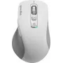 SPEEDLINK VELORA wiederaufladbare kabellose Maus, Bluetooth & 2,4 GHz, Smart Flying Scrollrad, Weiß SL-630310-WT
