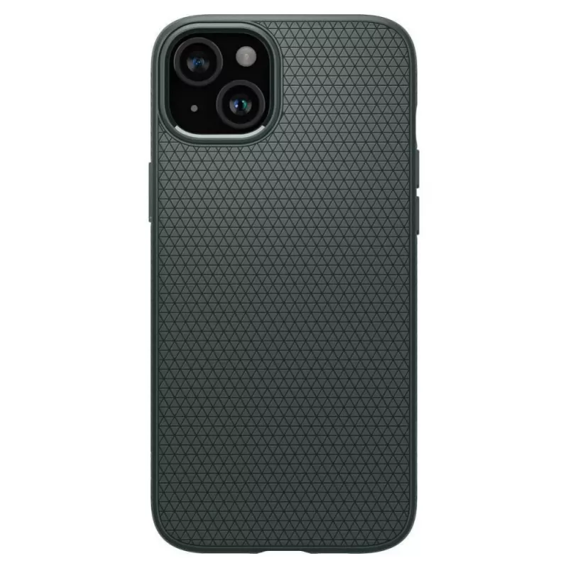 Spigen Liquid Air Case für iPhone 15 - Abyss Green