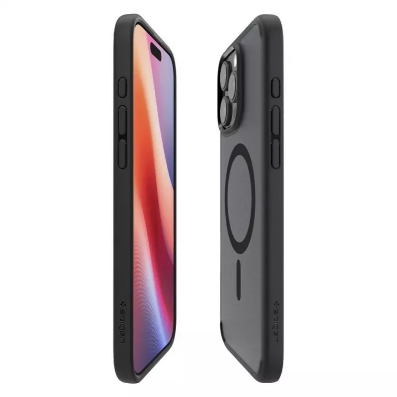 Spigen Ultra Hybrid Mag Case mit MagSafe für iPhone 16 Pro - Schwarz