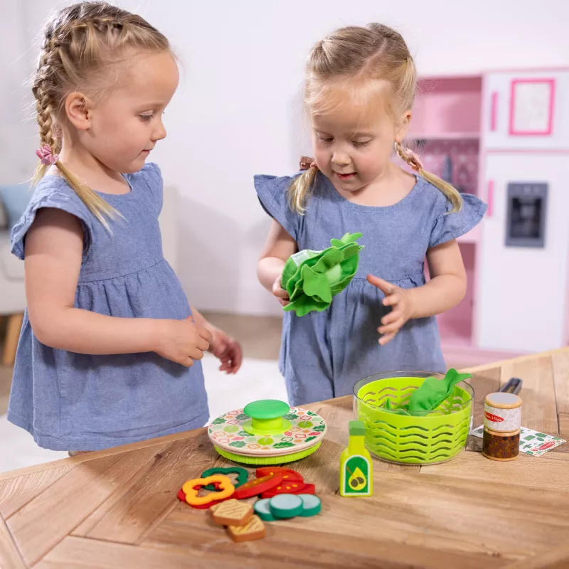 Spin Master Melissa & Doug Salad Spinner Spielset - 22 Teile