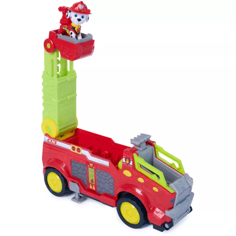 SPINMASTER Paw Patrol: The Dino Movie - Marshalls Extra Large Dino Rescue Fire Truck