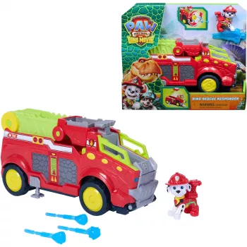 SPINMASTER Paw Patrol: The Dino Movie - Marshalls Extra Large Dino Rescue Fire Truck