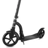 Spokey Agent 929389 Kinderroller - Aluminiumrahmen, 120 mm PU-Räder, ABEC-5-Lager, klappbar, 3-fach höhenverstellbar, max. 50 kg, Rot