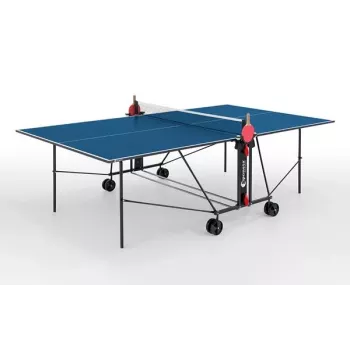 Sponeta S 1-43i Indoor Tischtennisplatte mit Netz, 19mm, Blau