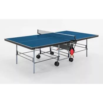 Sponeta S 3-47i Indoor Tischtennisplatte mit Netz, 19mm, Blau