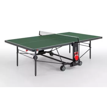 Sponeta S 4-72e Outdoor Tischtennisplatte mit Netz, 5 mm, Grün