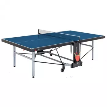 Sponeta S 5-73i Indoor Tischtennisplatte mit Netzgarnitur, 22 mm blau