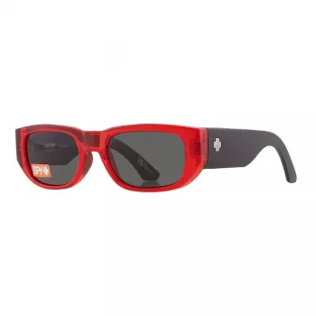 SPY Sonnenbrille Unisex 6700000000138 (Glas/Steg/Bügel) 54/20/145 mm Schwarzer Acetat-Rahmen Graue Gläser UV400