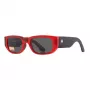 SPY Sonnenbrille Unisex 6700000000138 (Glas/Steg/Bügel) 54/20/145 mm Schwarzer Acetat-Rahmen Graue Gläser UV400