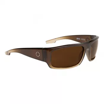 SPY Unisex Sonnenbrille 183211130074 - Rechteckiger Acetatrahmen mit Polycarbonatgläsern - 58 mm Glasbreite