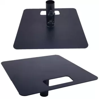 Square Adapter Base DNA HEAD PLATE 1 – Edelstahl 510 Montageplatte, 24 x 24 mm