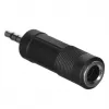 SSQ HA2 - Adapter, 6,35 mm Stereo-Klinkenstecker auf 3,5 mm Stereo-Klinkenbuchse