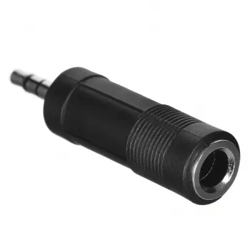 SSQ HA2 - Adapter, 6,35 mm Stereo-Klinkenstecker auf 3,5 mm Stereo-Klinkenbuchse